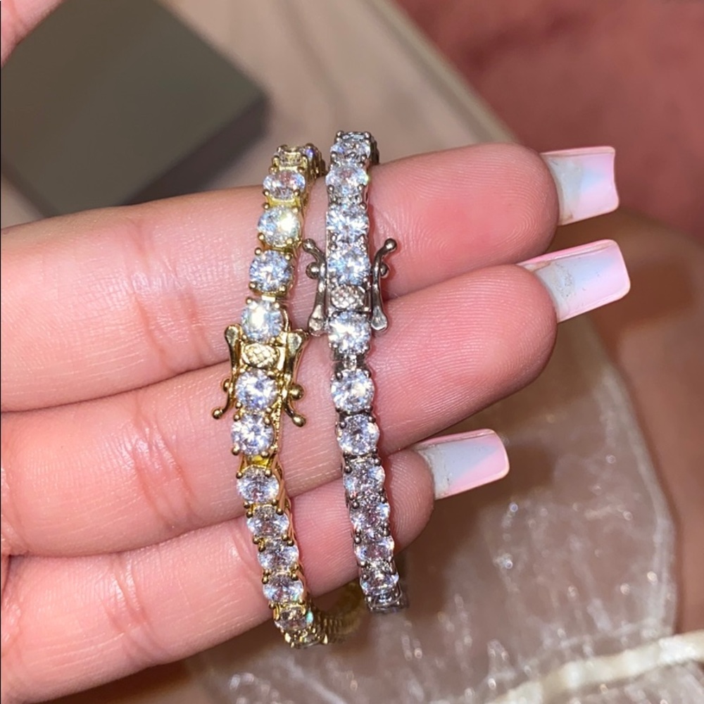 Diamond anklets